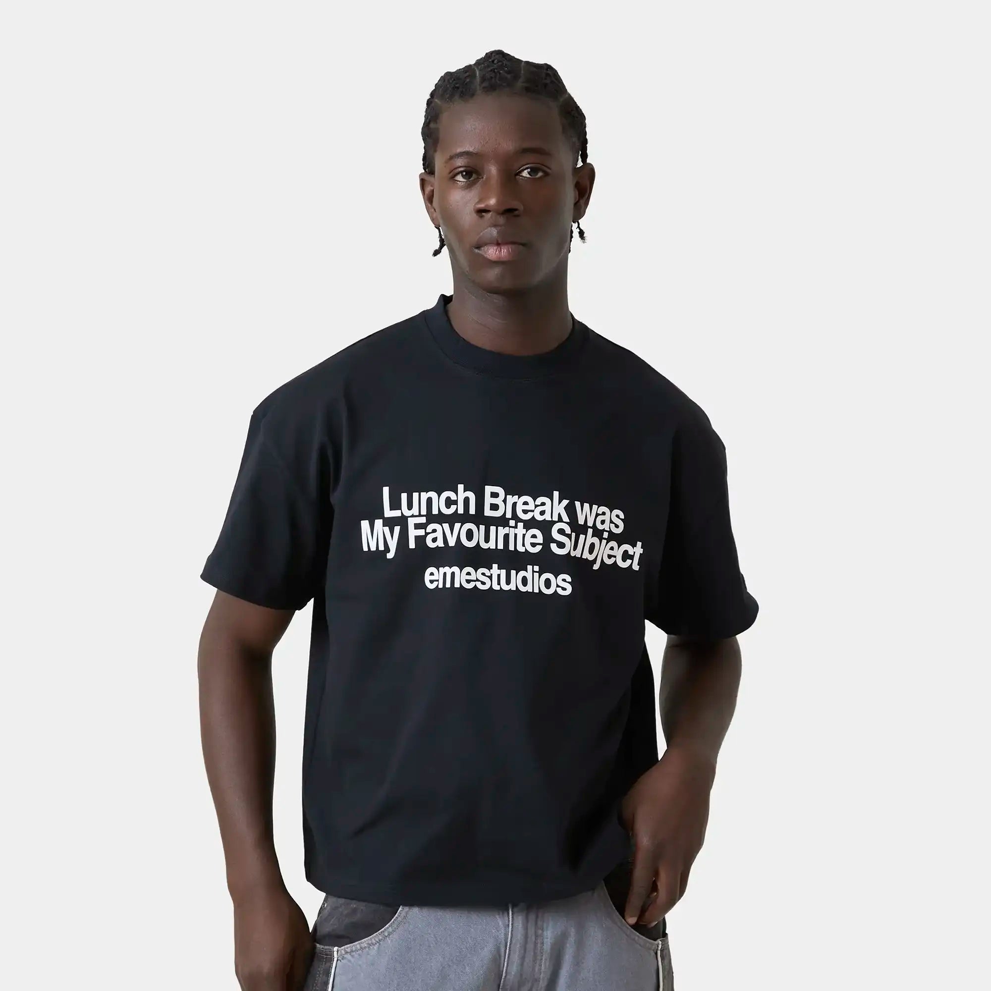 Lunch Shadow Oversized Tee T-shirts Eme Studios