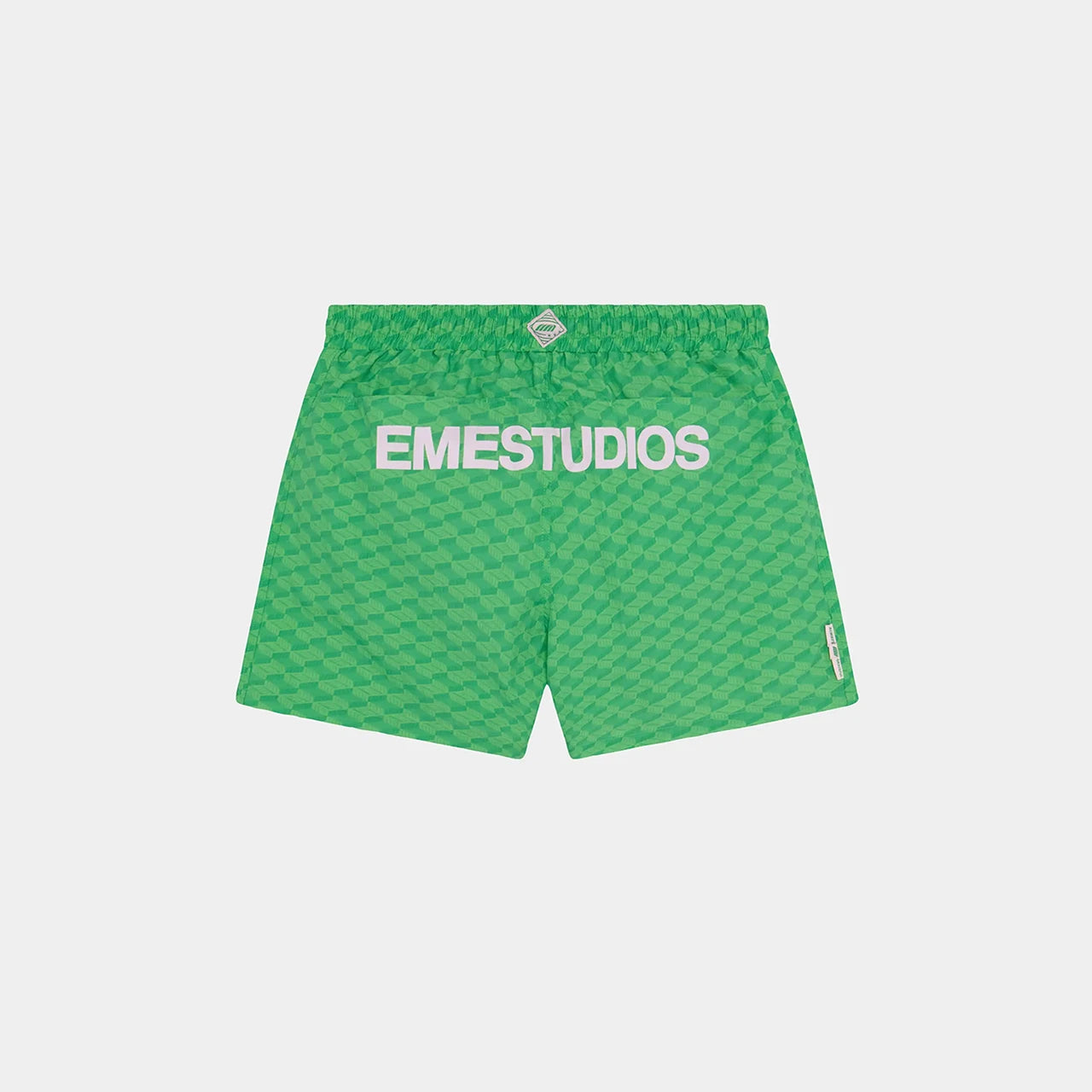 Linkr Green Swim Trunk Swimwear Eme Studios