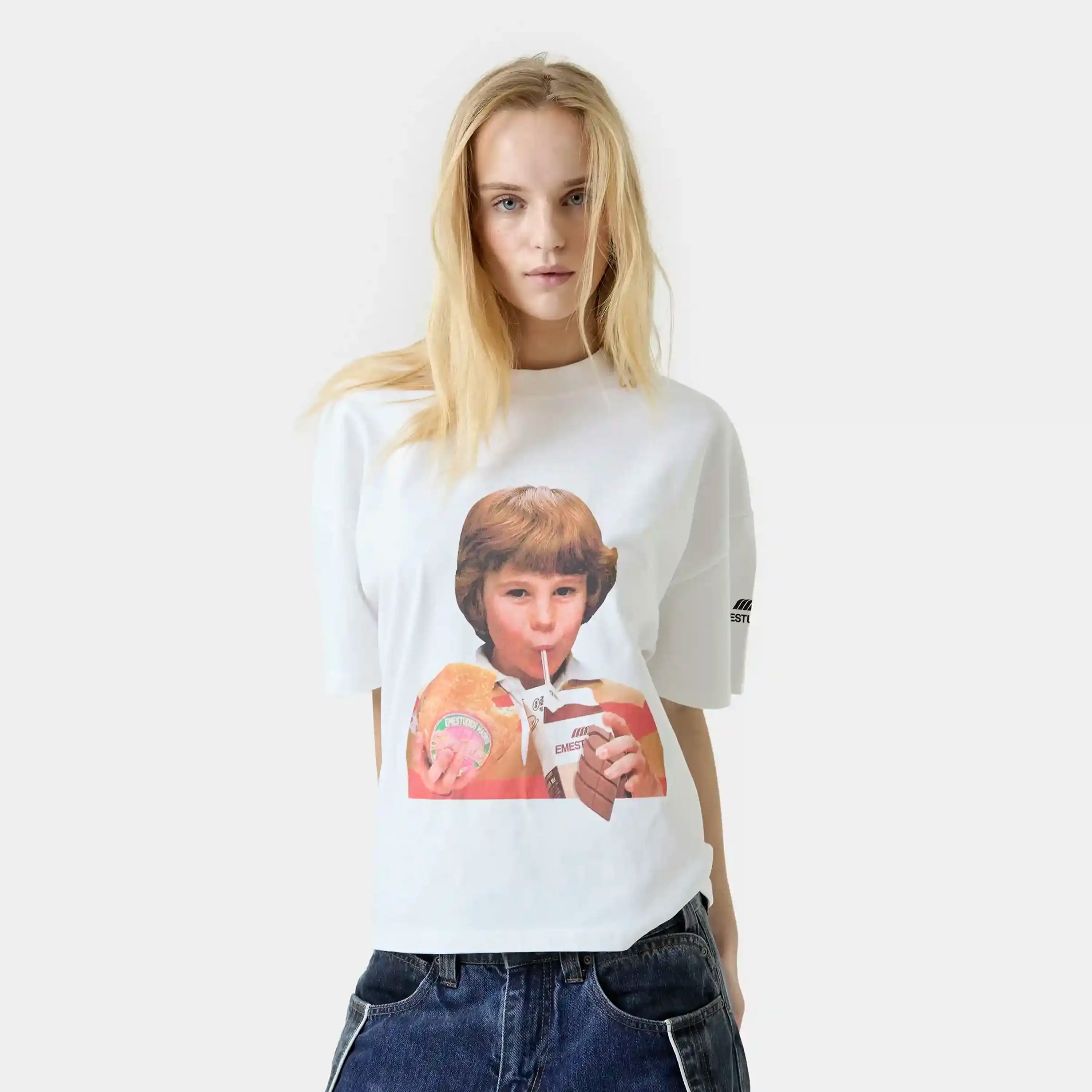 Inner Child Pearl Oversized Tee T-shirts Eme Studios