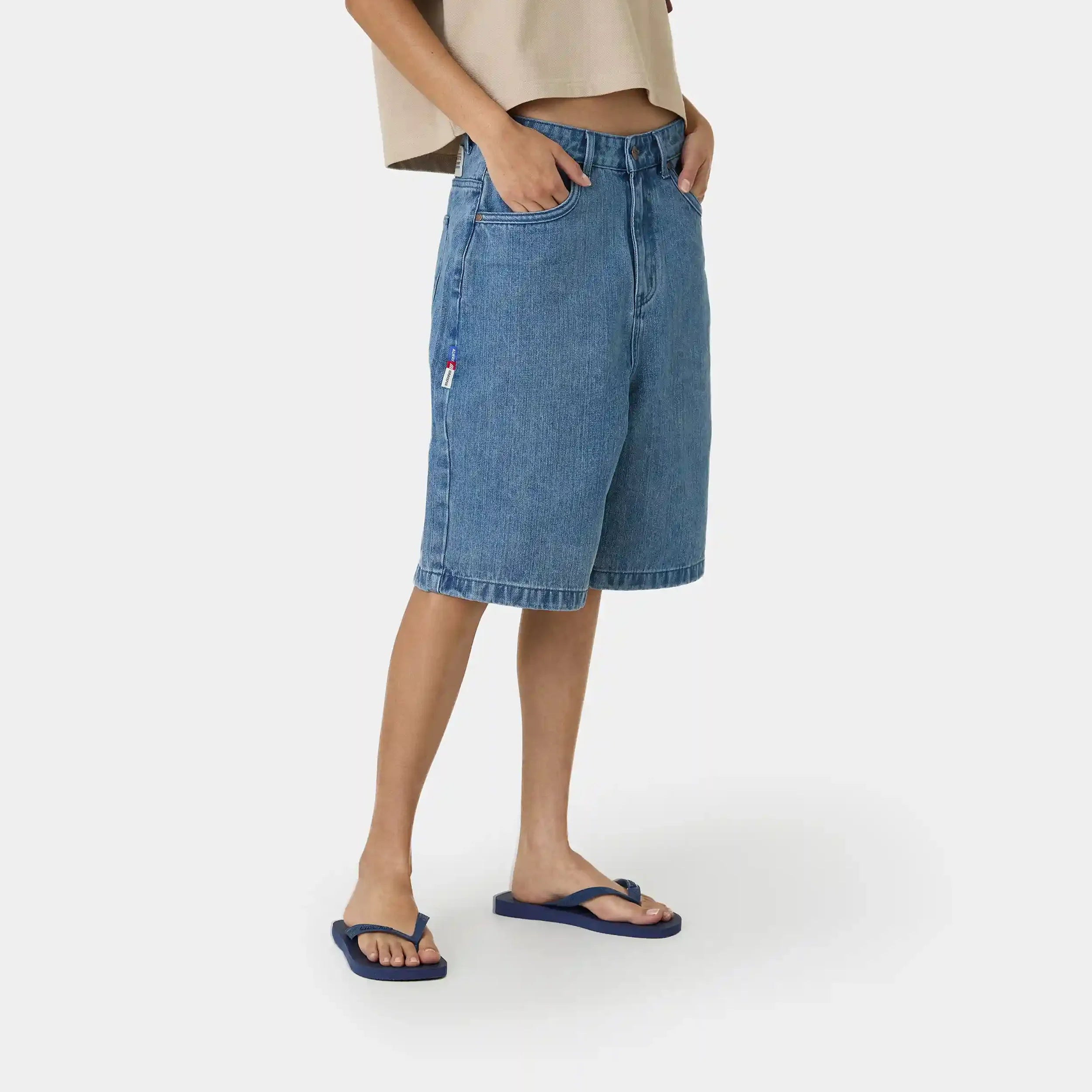 Andy Scratch Denim Jorts Shorts eme