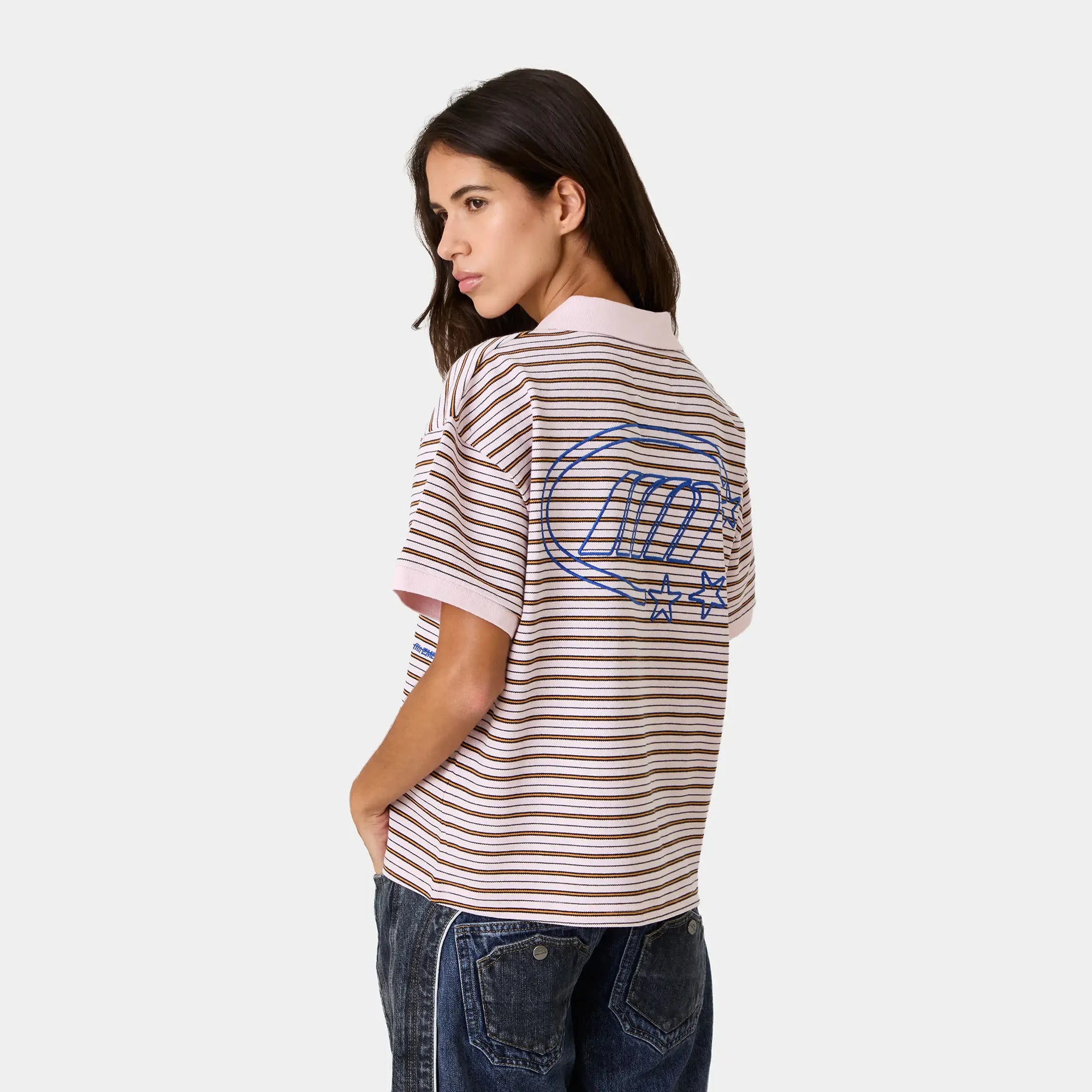 Giglio Cotton Candy Short Sleeve Polo T-shirts Eme Studios