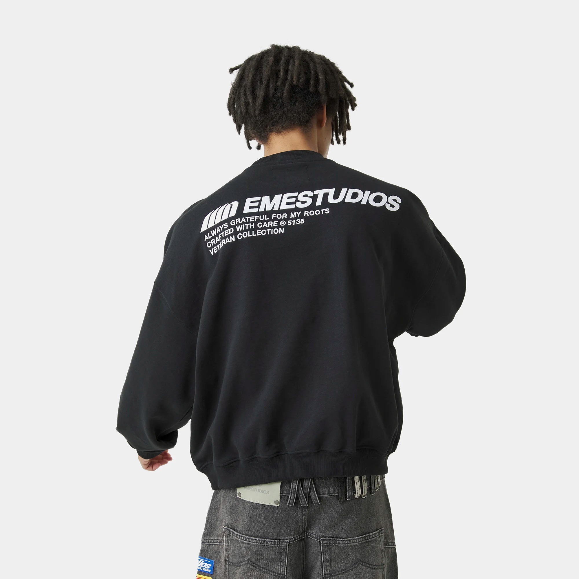Roots Shadow Oversized Crewneck Sweatshirts Eme Studios
