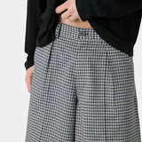 Russel Navy Squared Formal Shorts Shorts Eme Studios