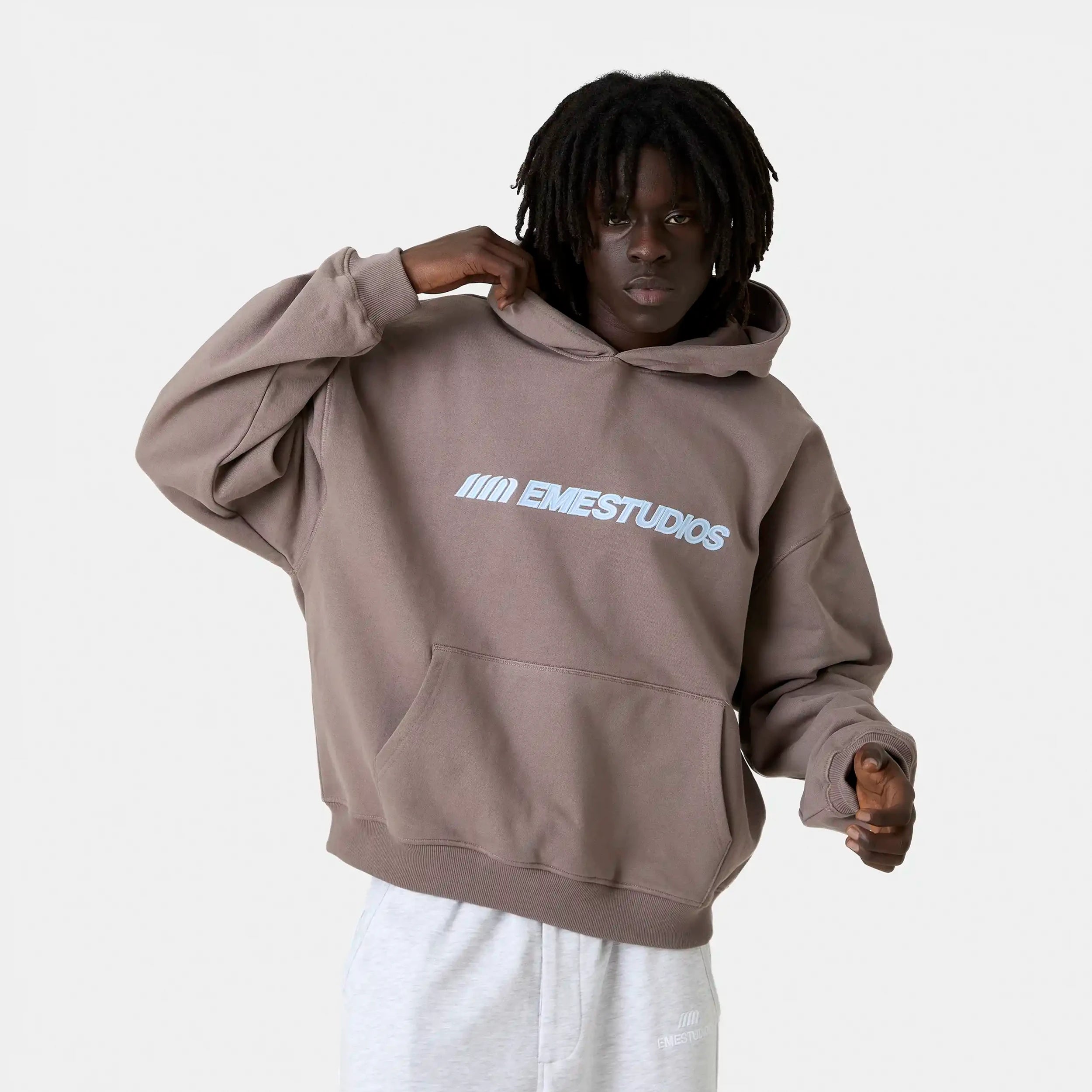 Metro Choco Oversized Hoodie Hoodies Eme Studios
