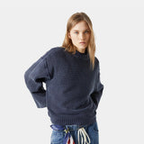 Collective Slate Blue Knit Sweater Knitwear eme