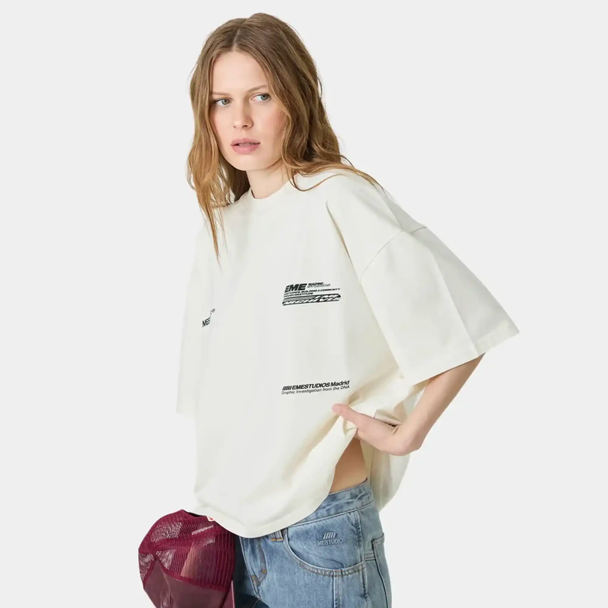 DNA Off Sand Oversized Tee T-shirts Eme Studios