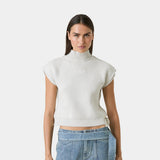 Lorca Stone Knit Vest Woman Knitwear Eme Studios