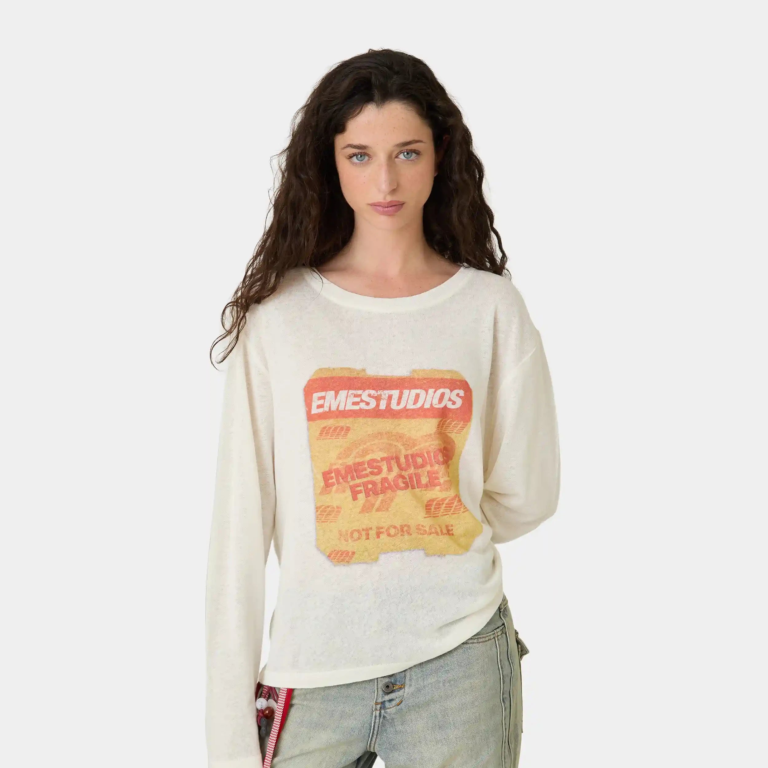Sign Off Sand Long Sleeve T-shirts Eme Studios