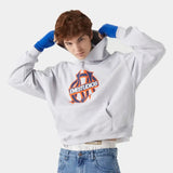 Le Panier Heather Grey Oversized Hoodie Hoodies eme