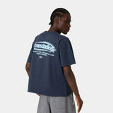 Boundless Navy Oversized Tee T-shirts Eme Studios