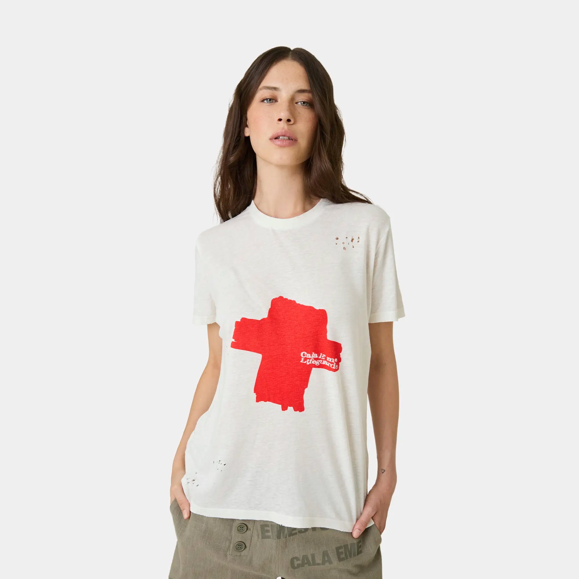 Lifeguard Pearl Daisy Tee T-shirts Eme Studios