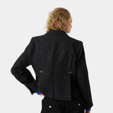 Katherine Slate Grey Blazer Woman Outerwear Eme Studios