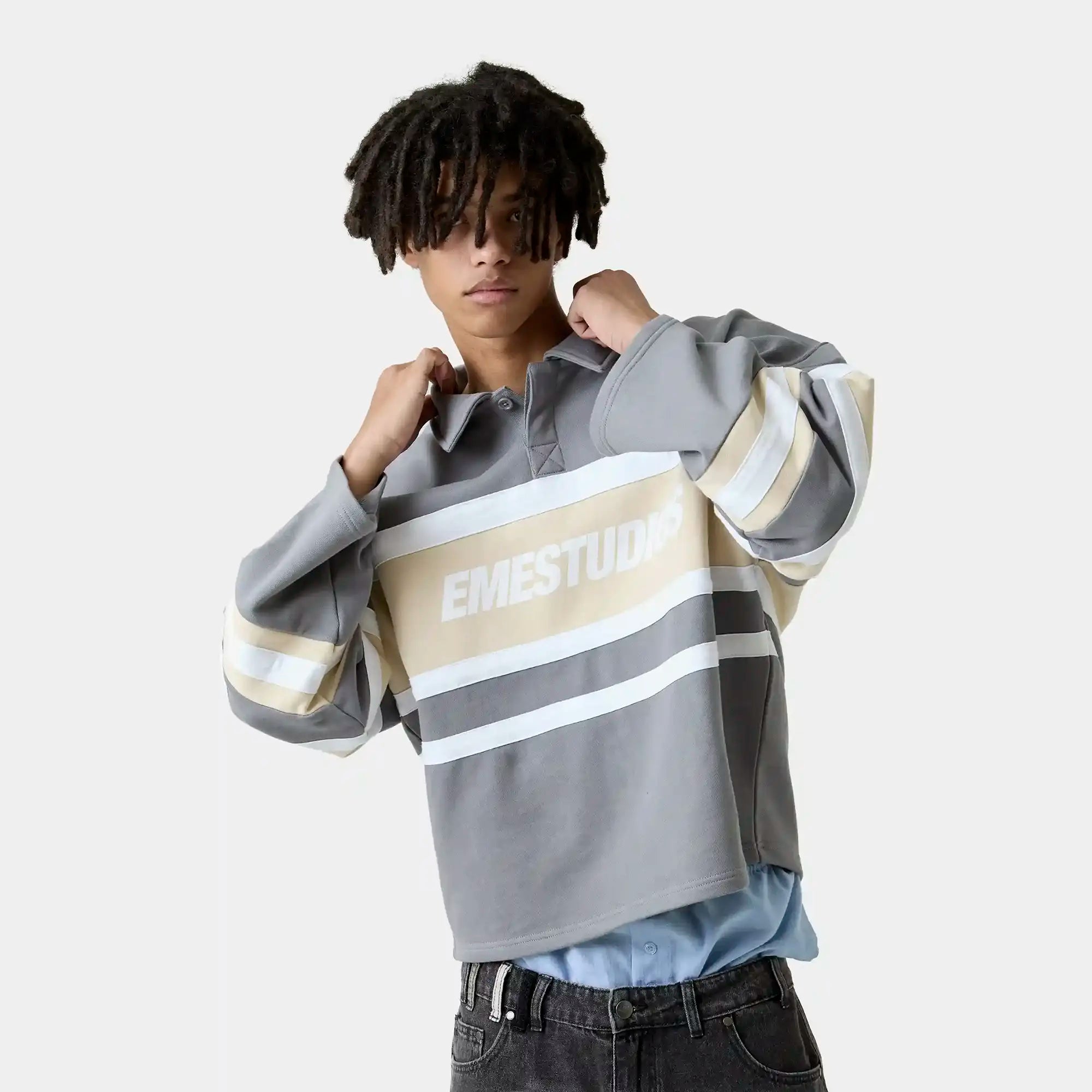 Bachatas Birch Polo Crewneck Sweatshirts Eme Studios