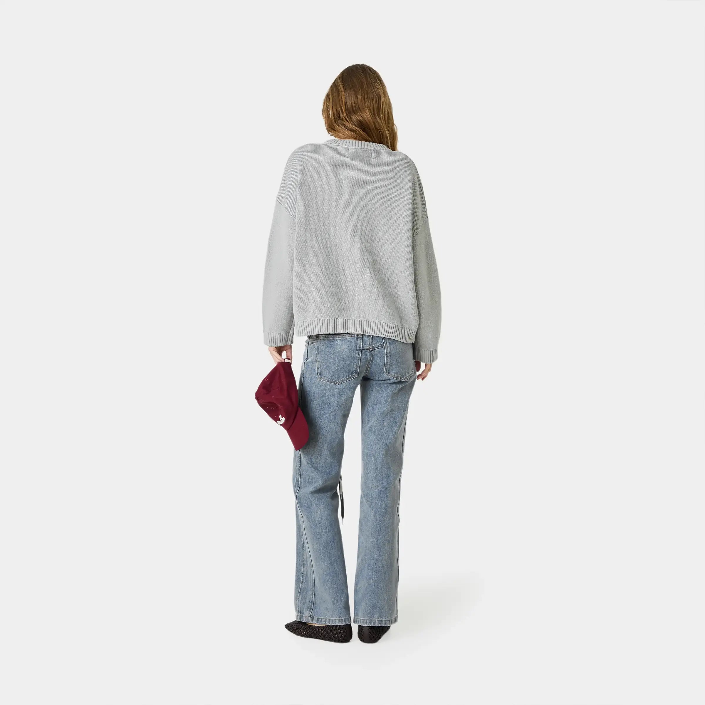 Master Grey Knit Sweater Knitwear eme