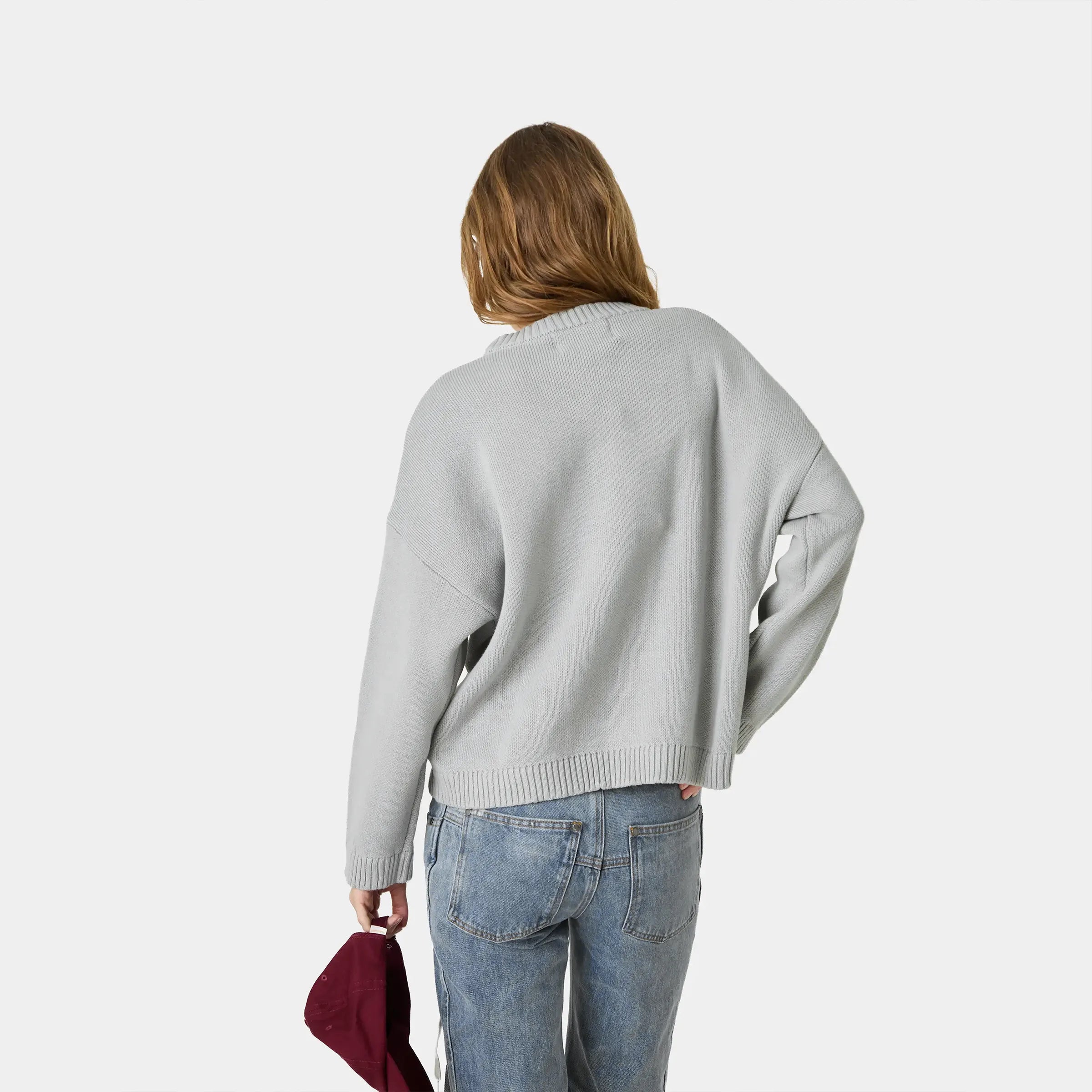 Master Grey Knit Sweater Knitwear eme