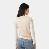Siri Off Sand Long Sleeve Woman T-Shirts Eme Studios