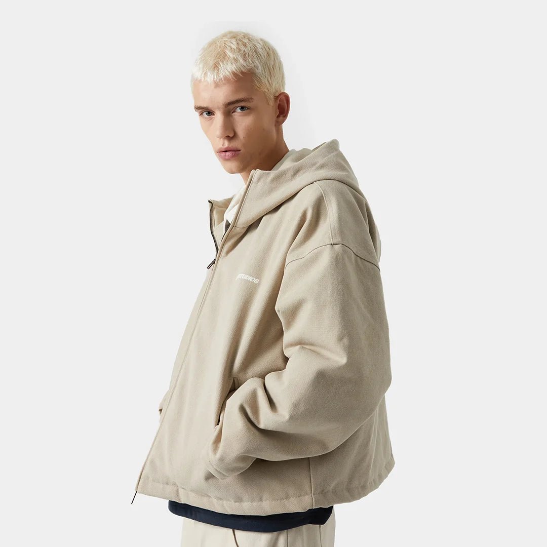 Bulwark Canva Off Sand Coat Outerwear eme