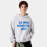 Inside Out Heather Grey Oversized Hoodie Hoodies eme