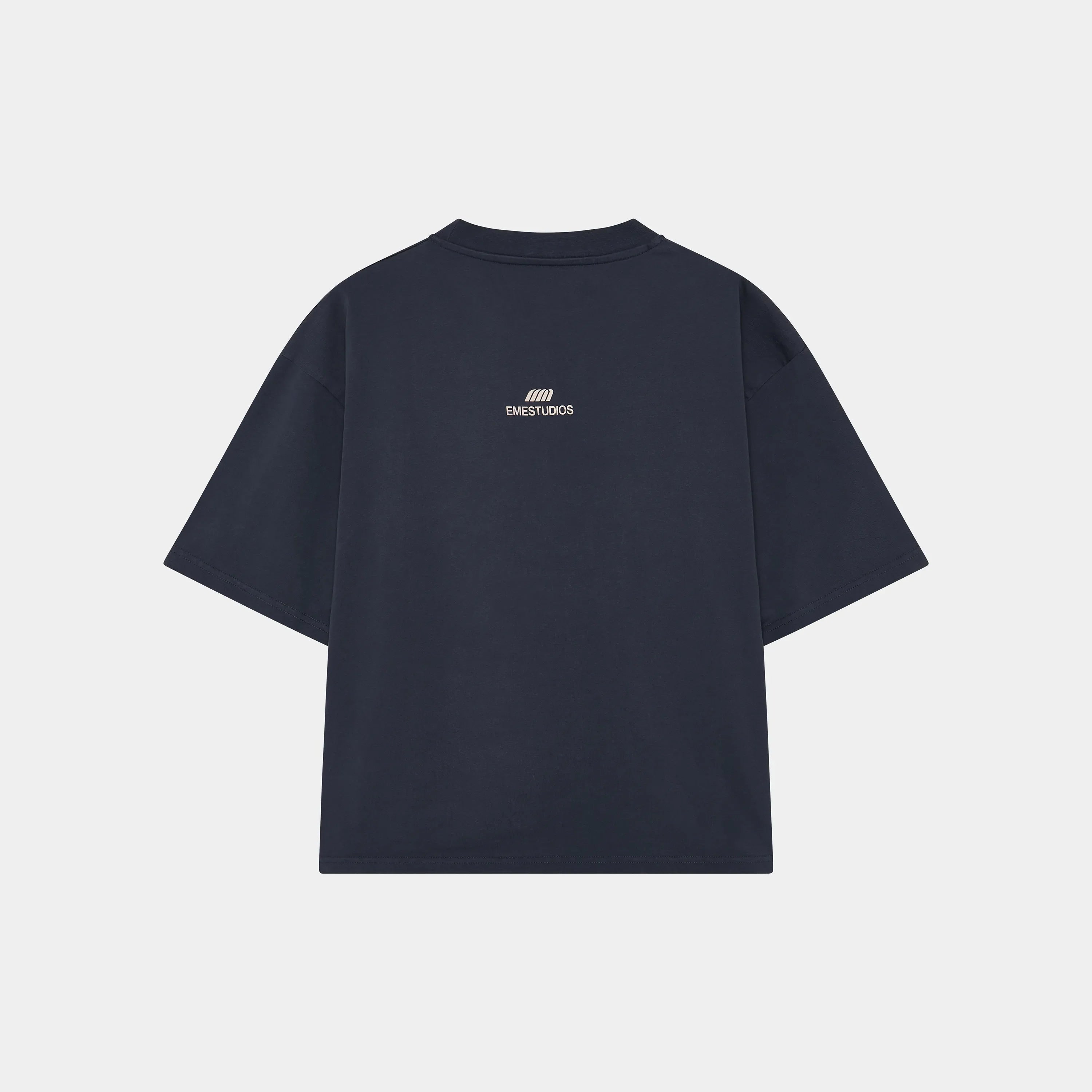 Crown Navy Oversized Tee T-shirts eme