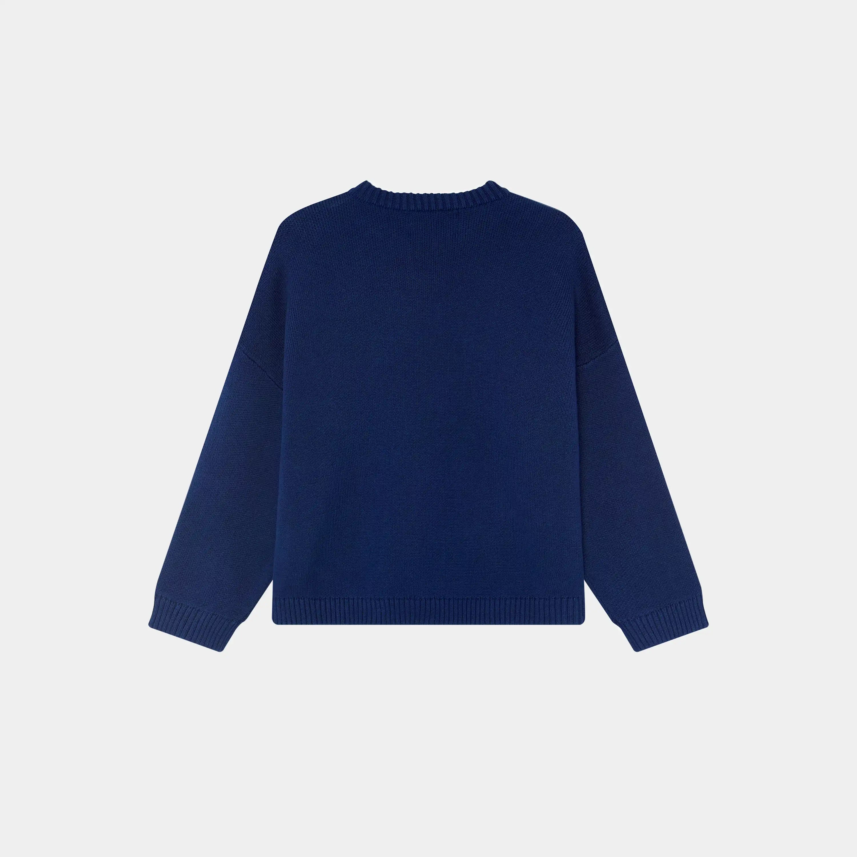 Master Indigo Knit Sweater Knitwear eme