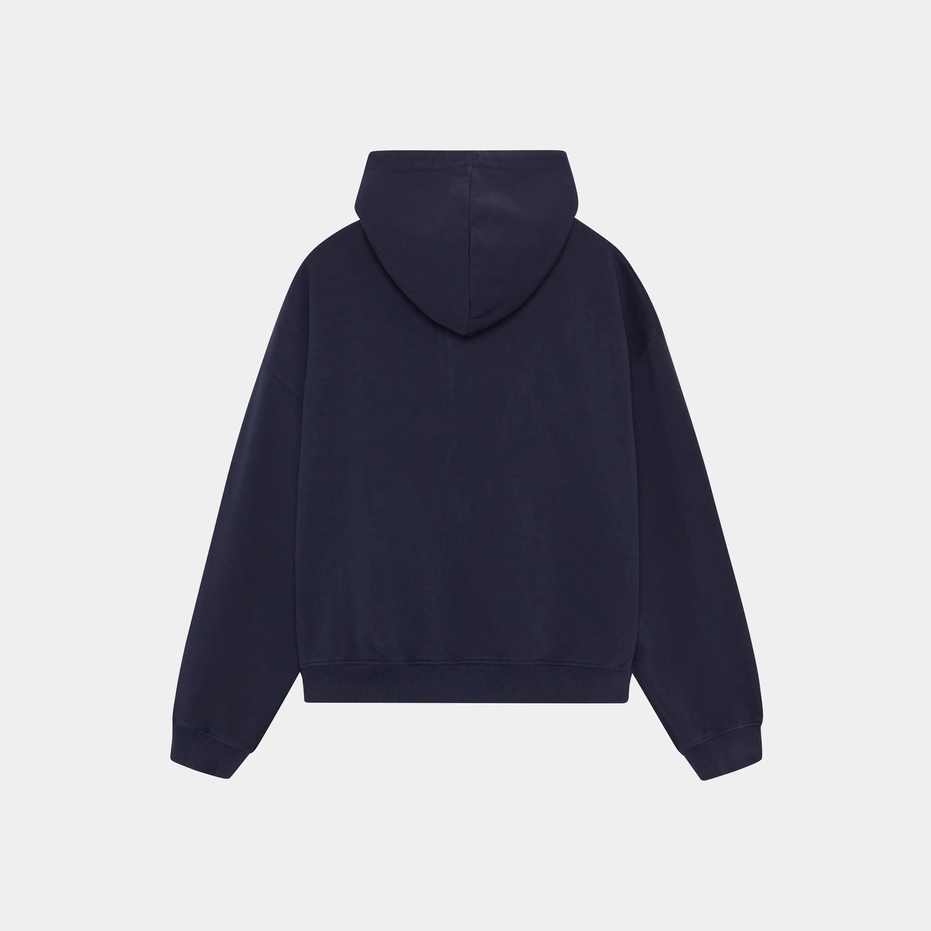 Badge Navy Full Zip Hoodies eme