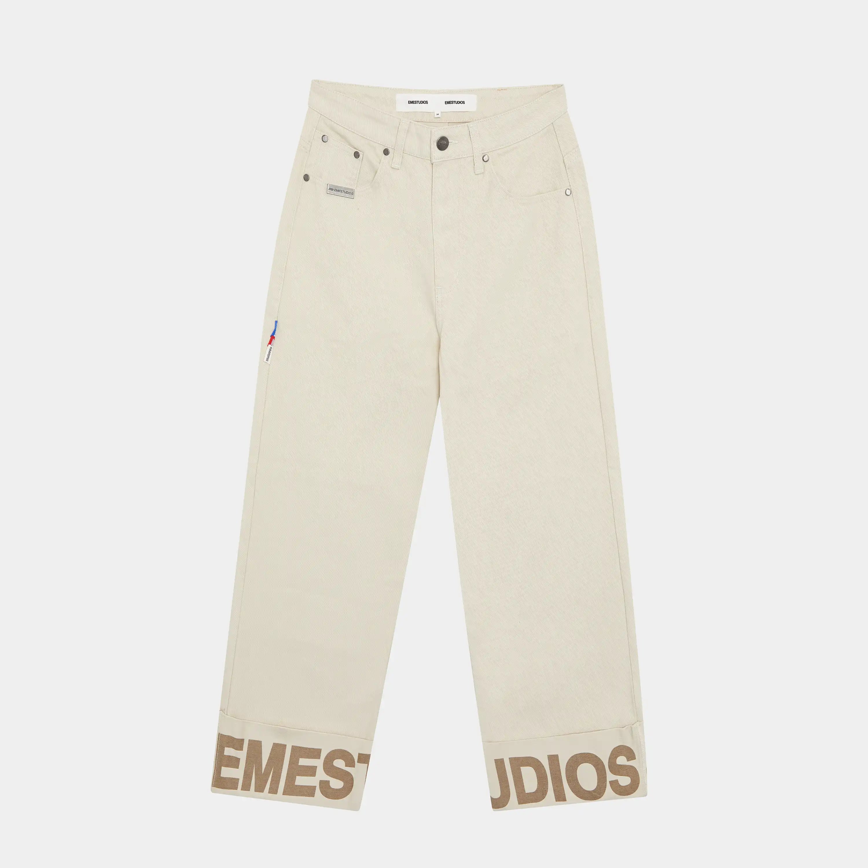 Riot Turned Off Sand Pants Pants eme