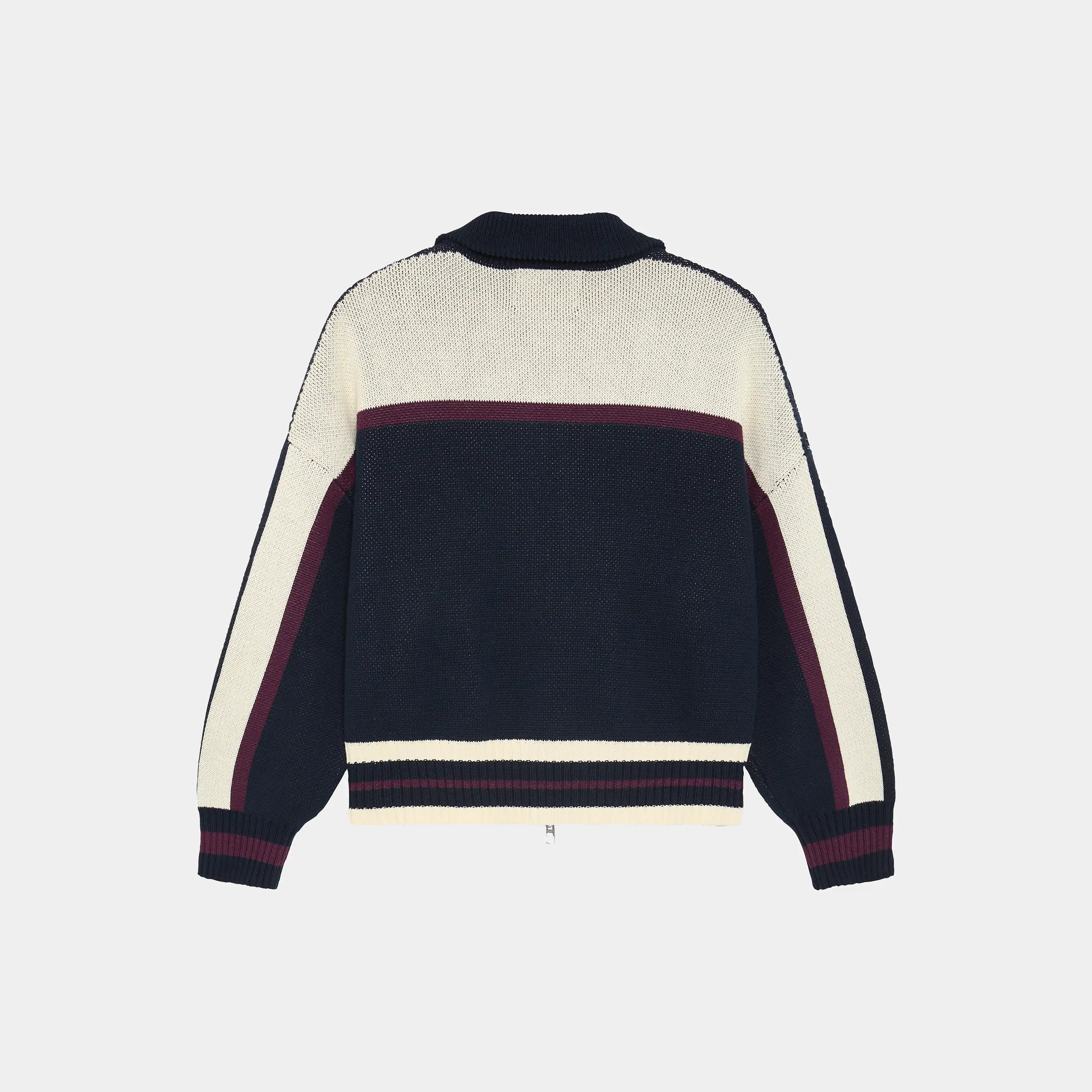 Frisona Zipper Knit Knitwear eme
