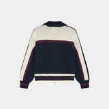 Frisona Zipper Knit Knitwear eme