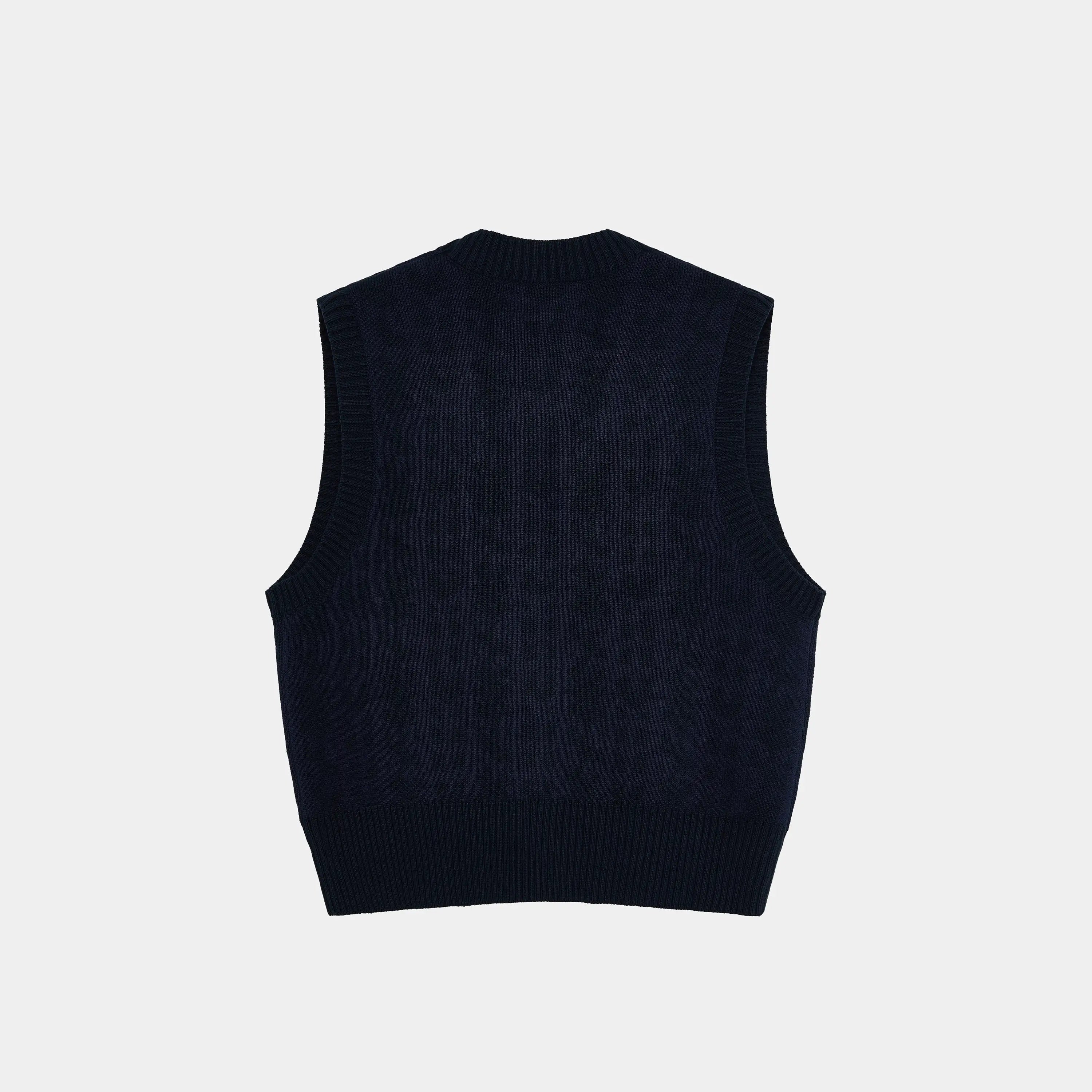 Nordhaven Night Sjy Knit Vest Knitwear eme