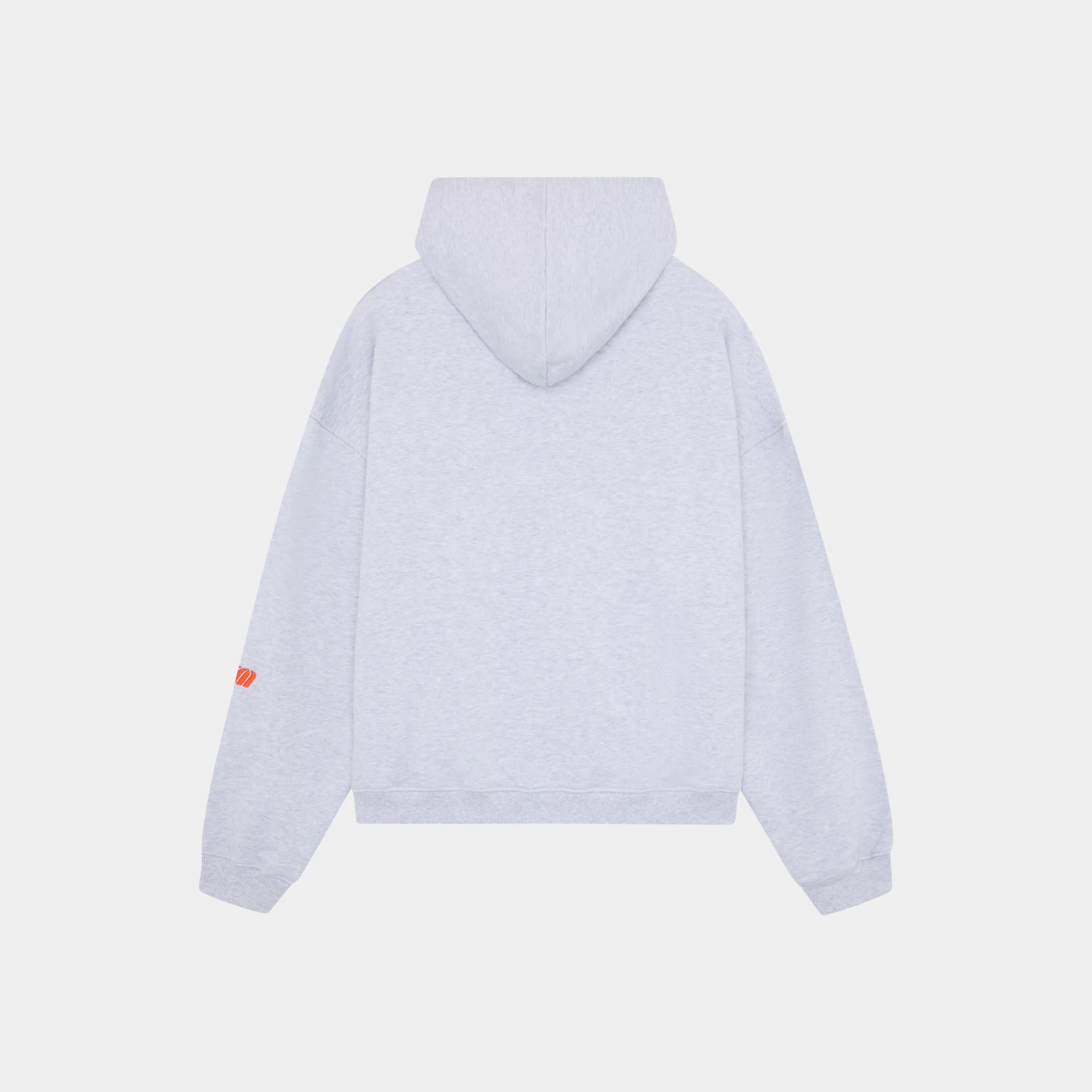 Le Panier Heather Grey Oversized Hoodie Hoodies eme