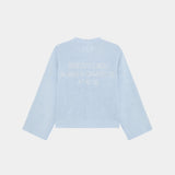 Collective Light Blue Knit Sweater Knitwear eme
