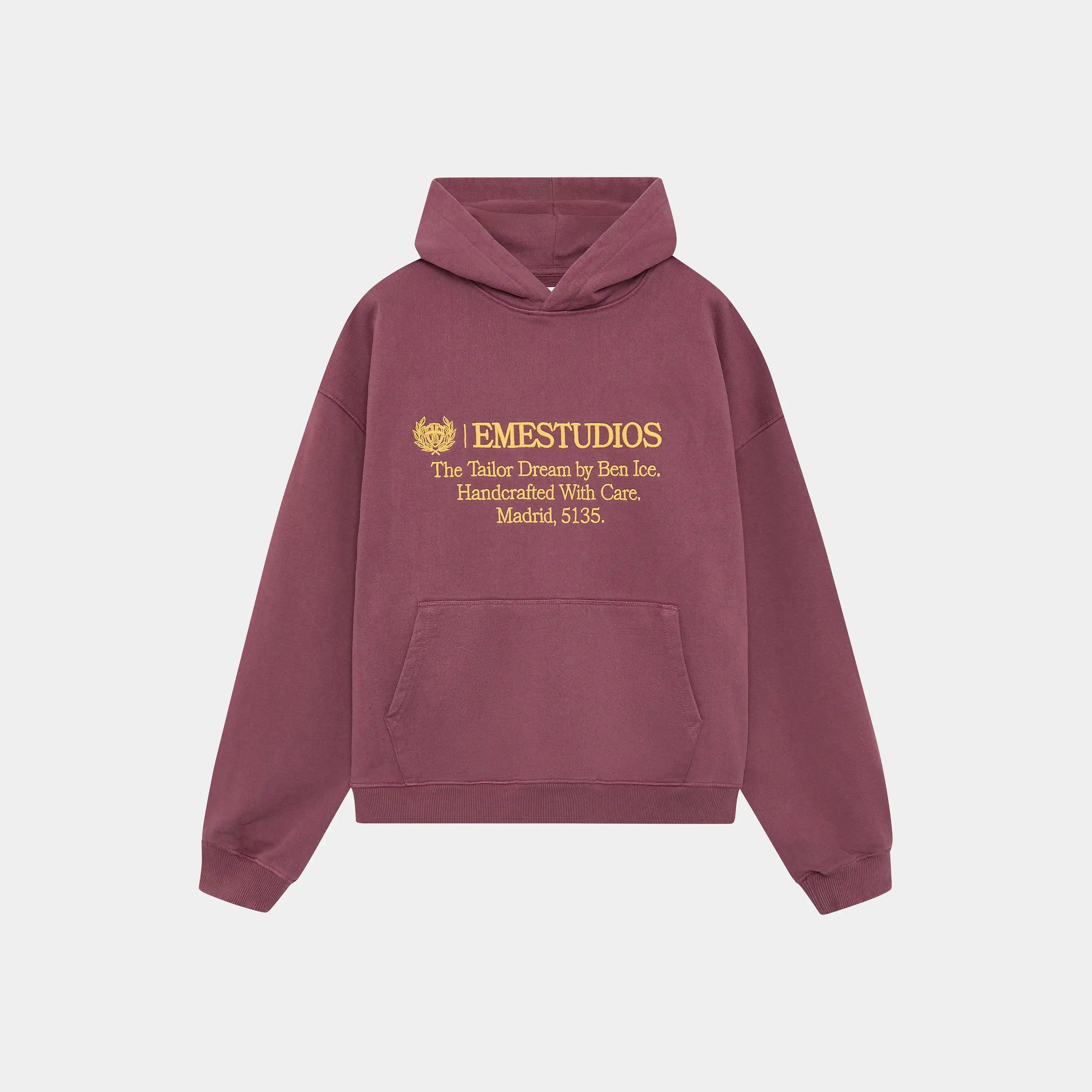 Institution Cabernet Oversized Hoodie