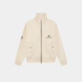 Serv Sand Full Zip Crewneck eme