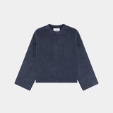 Collective Slate Blue Knit Sweater Knitwear eme