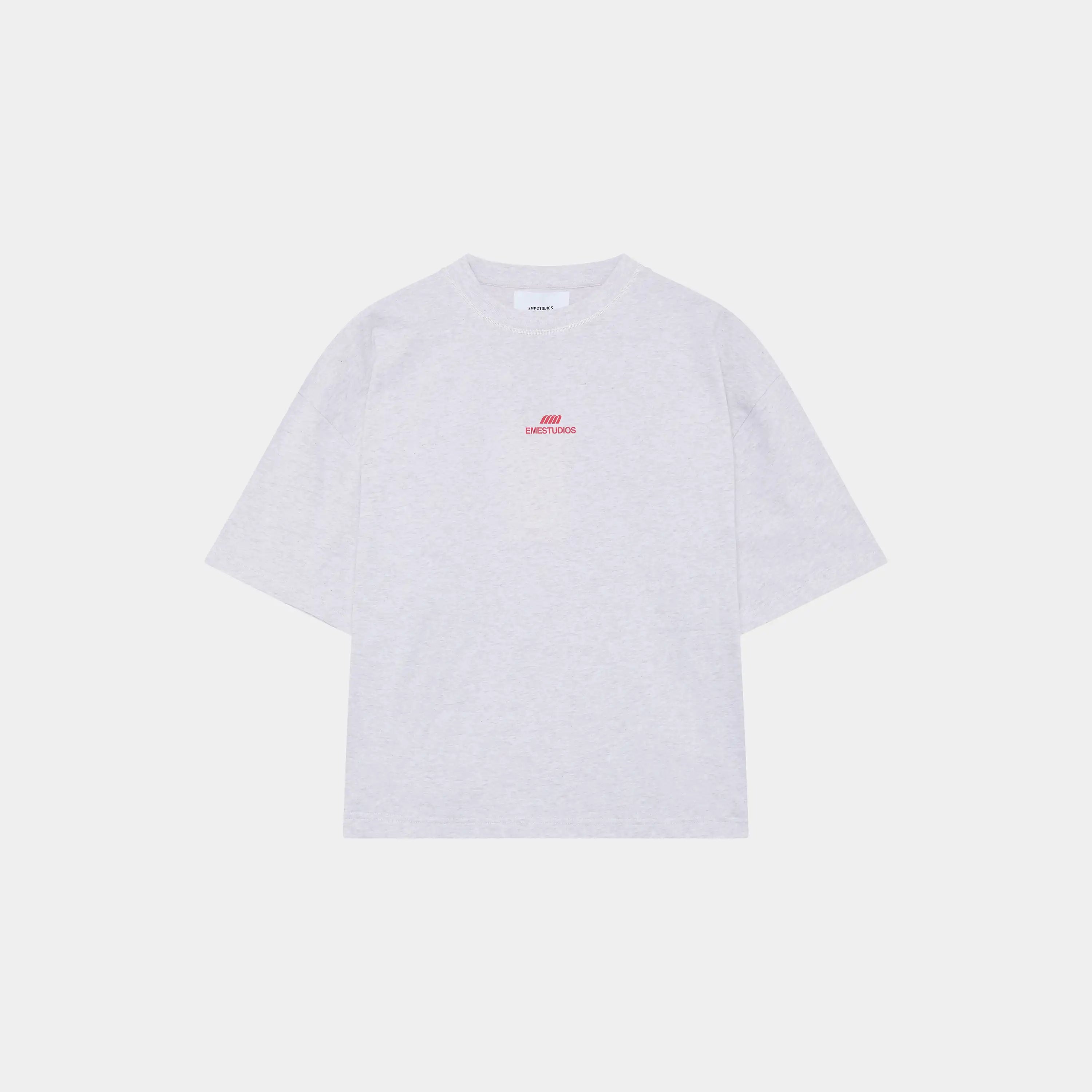Collective Heather Grey Oversized Tee T-shirts eme