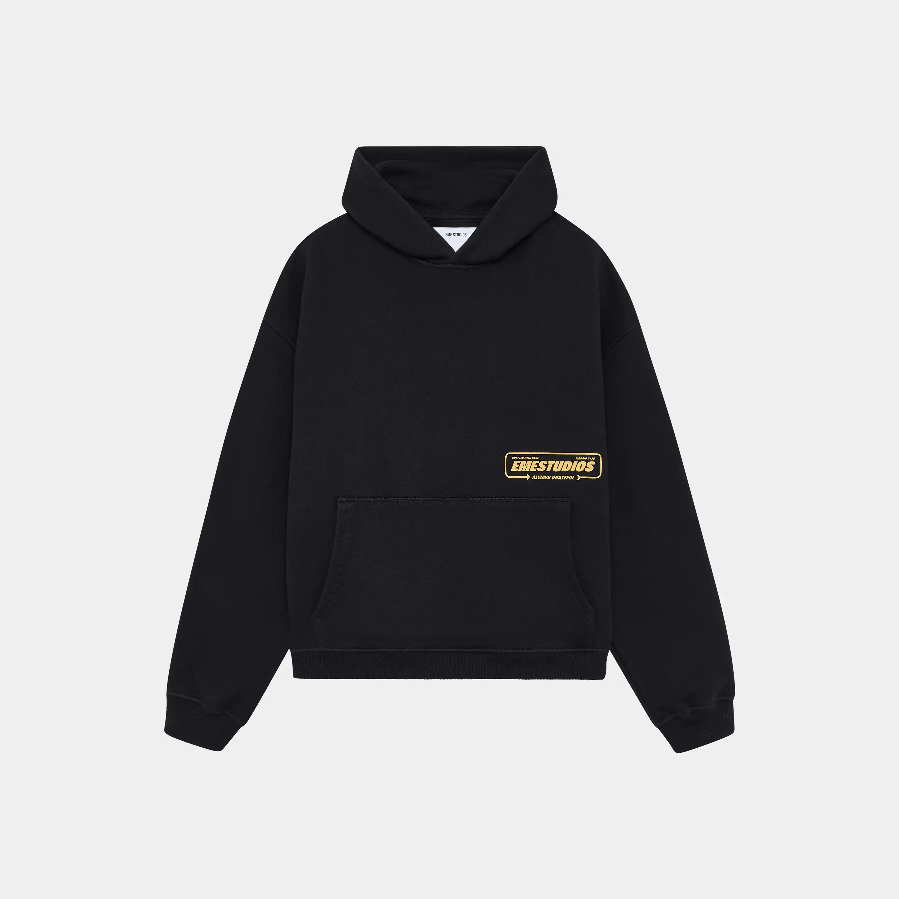Signal Black Oversized Hoodie Hoodies eme