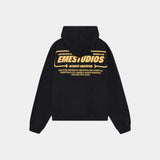 Signal Black Oversized Hoodie Hoodies eme