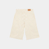 Tibiacore Striped Denim Jorts Shorts eme