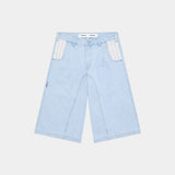 Tibiacore Blue Denim Jorts Shorts eme