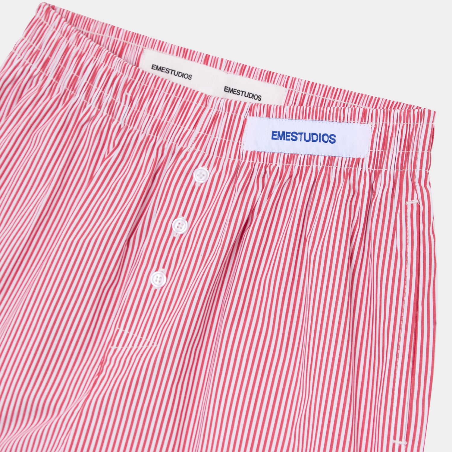 Jammies LS Cherry Striped Shorts eme