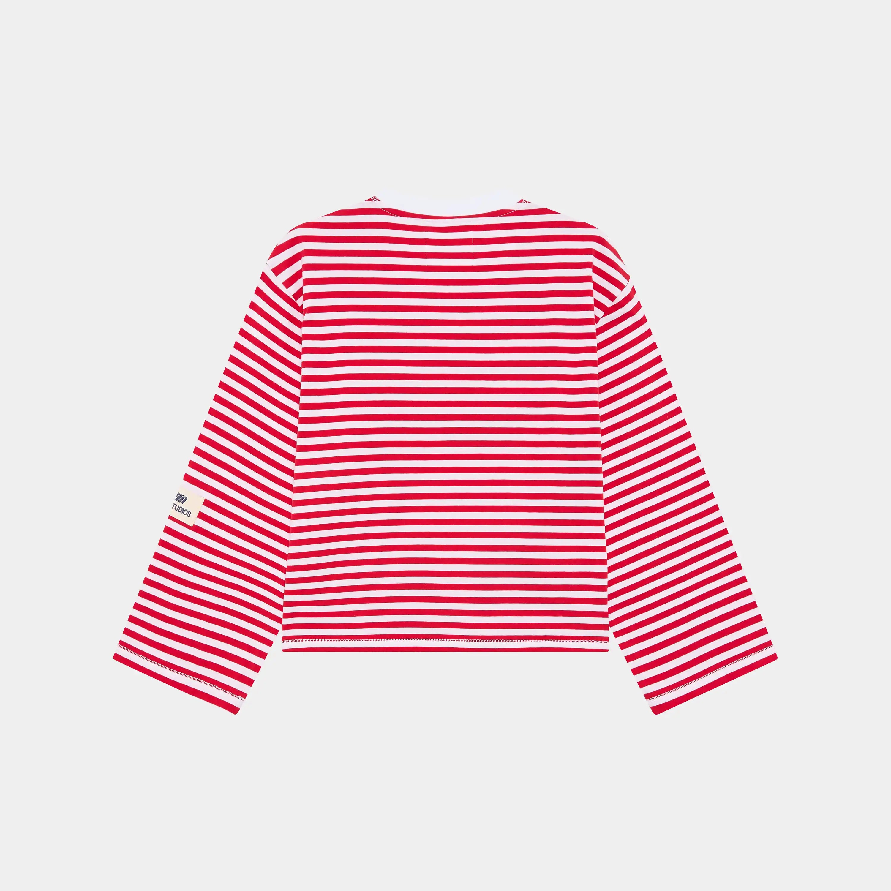 Horizon Striped Cherry Long Sleeve T-shirts eme