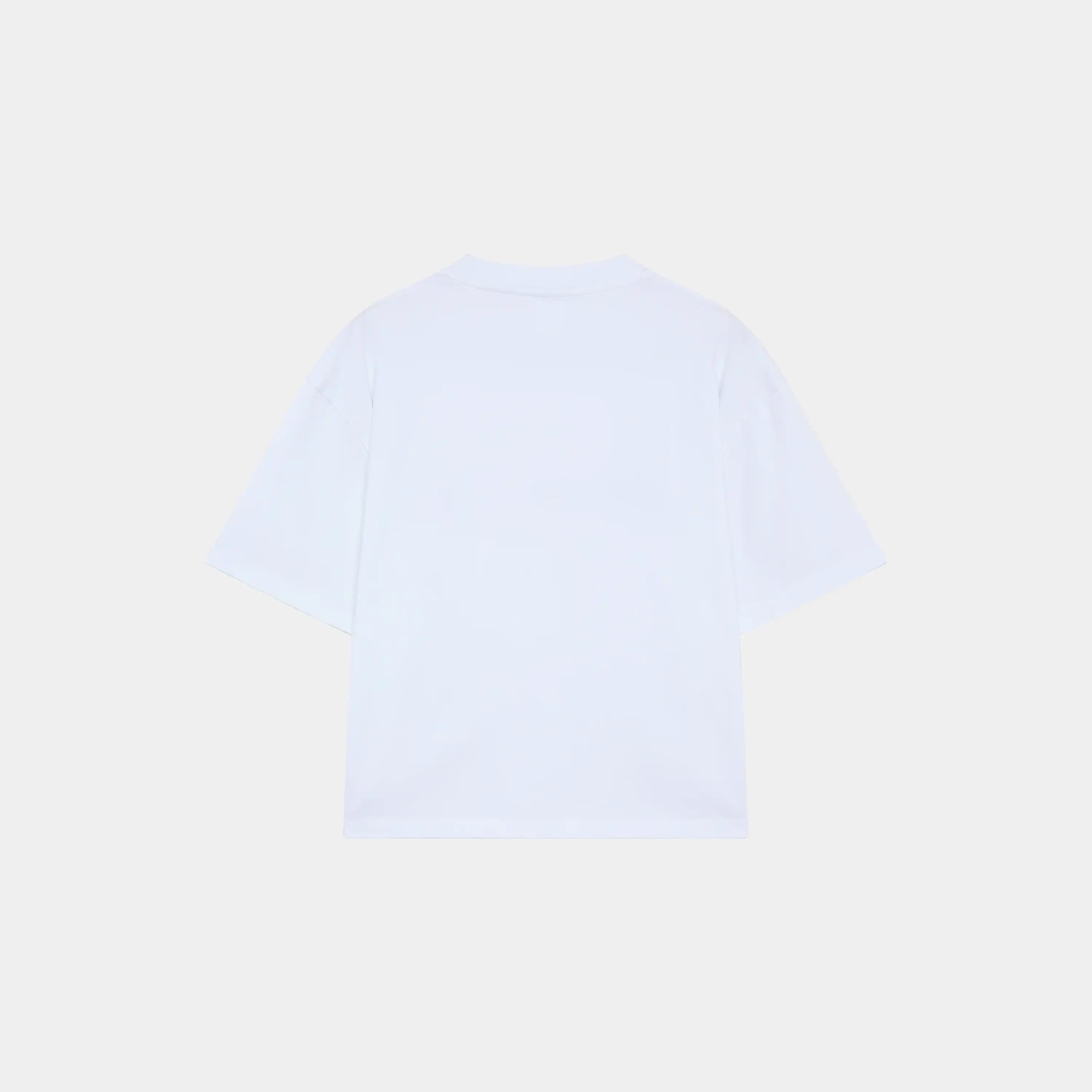 Stickers White Oversized Tee T-shirts Eme Studios