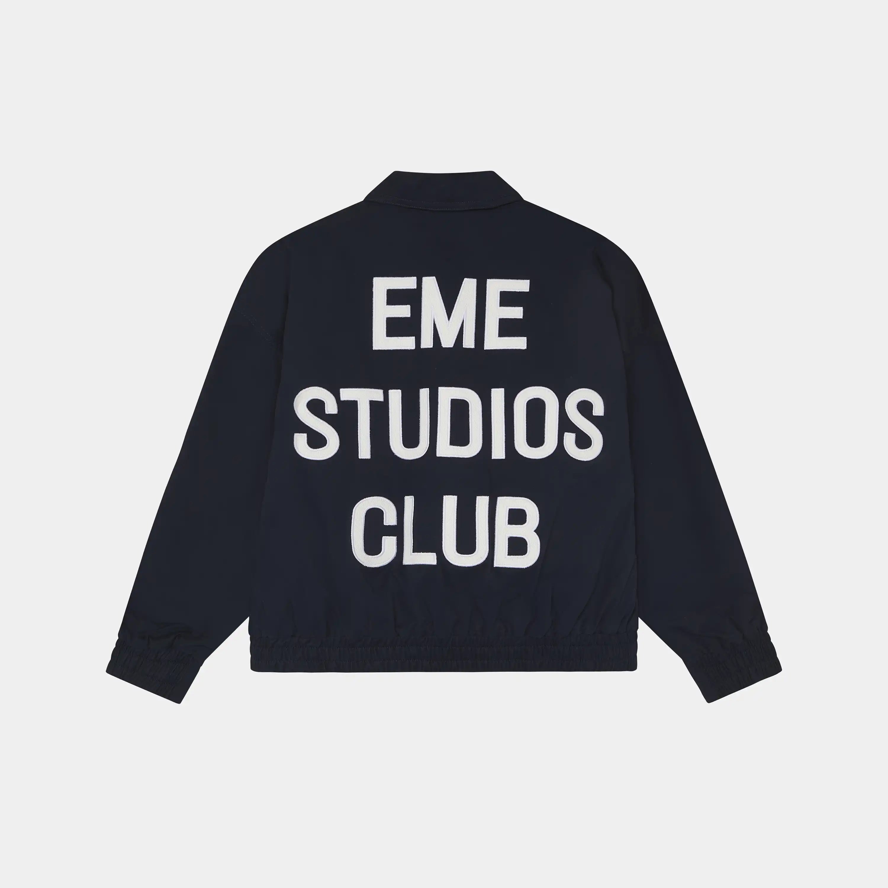 Chulo G Navy Reverse Coat Outerwear Eme Studios