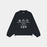 Chancellor Night Sky Oversized Crewneck Sweatshirts Eme Studios