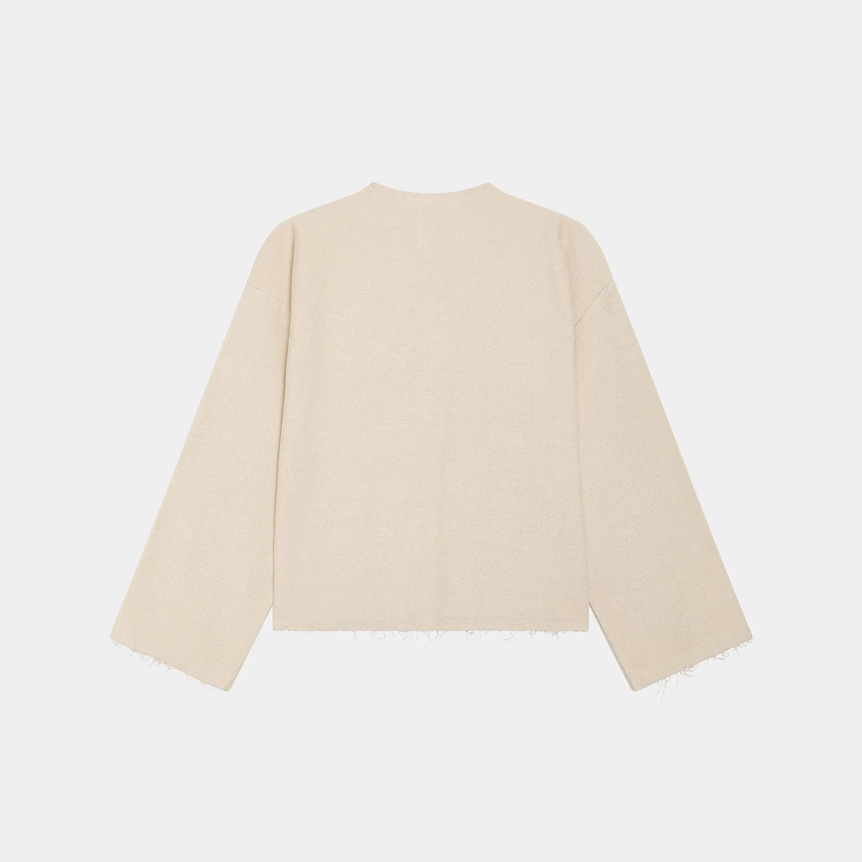Patches Sand Oversized Crewneck Sweatshirts Eme Studios