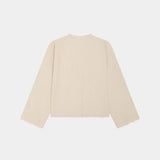 Patches Sand Oversized Crewneck Sweatshirts Eme Studios