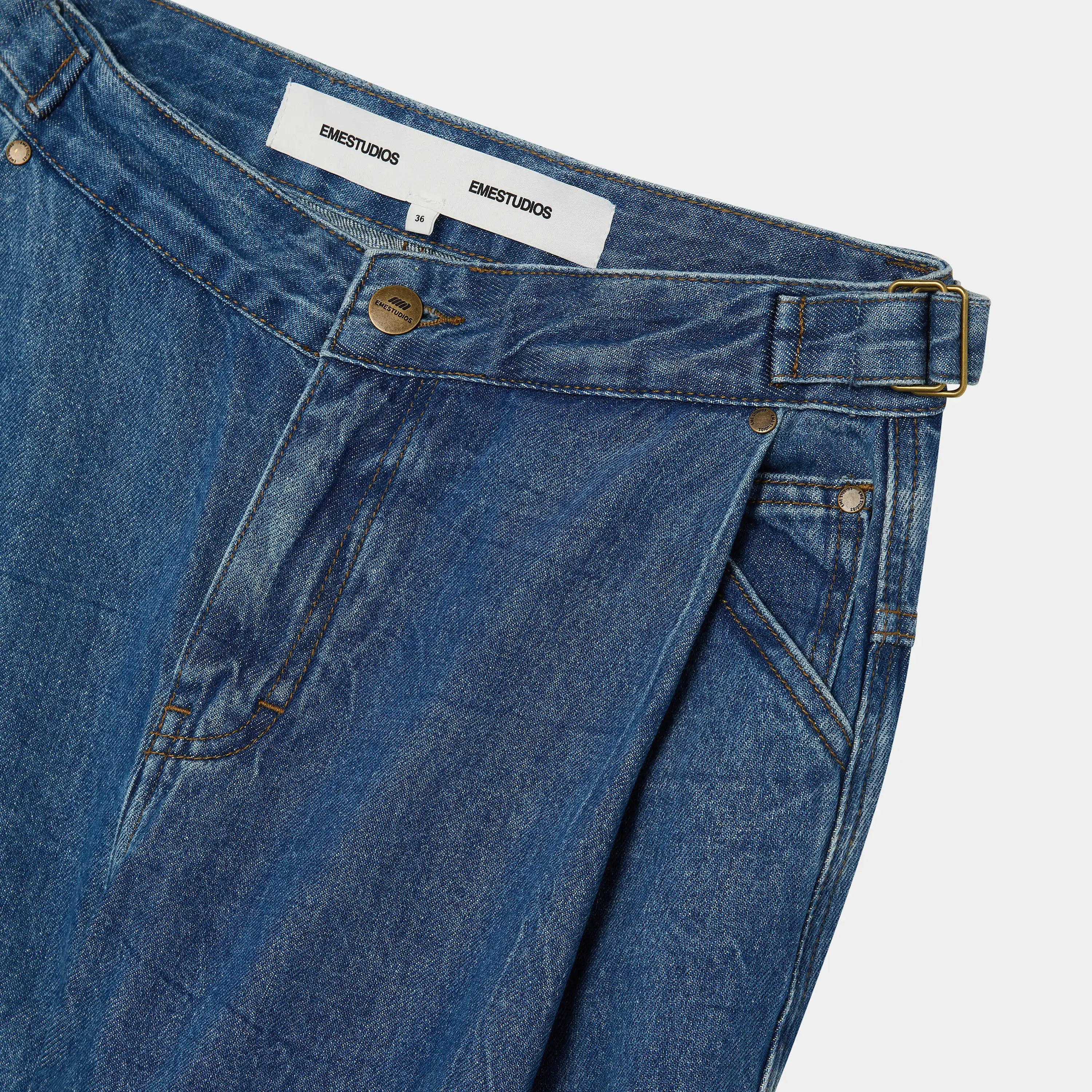 Solan Denim Pants Woman Pants Eme Studios