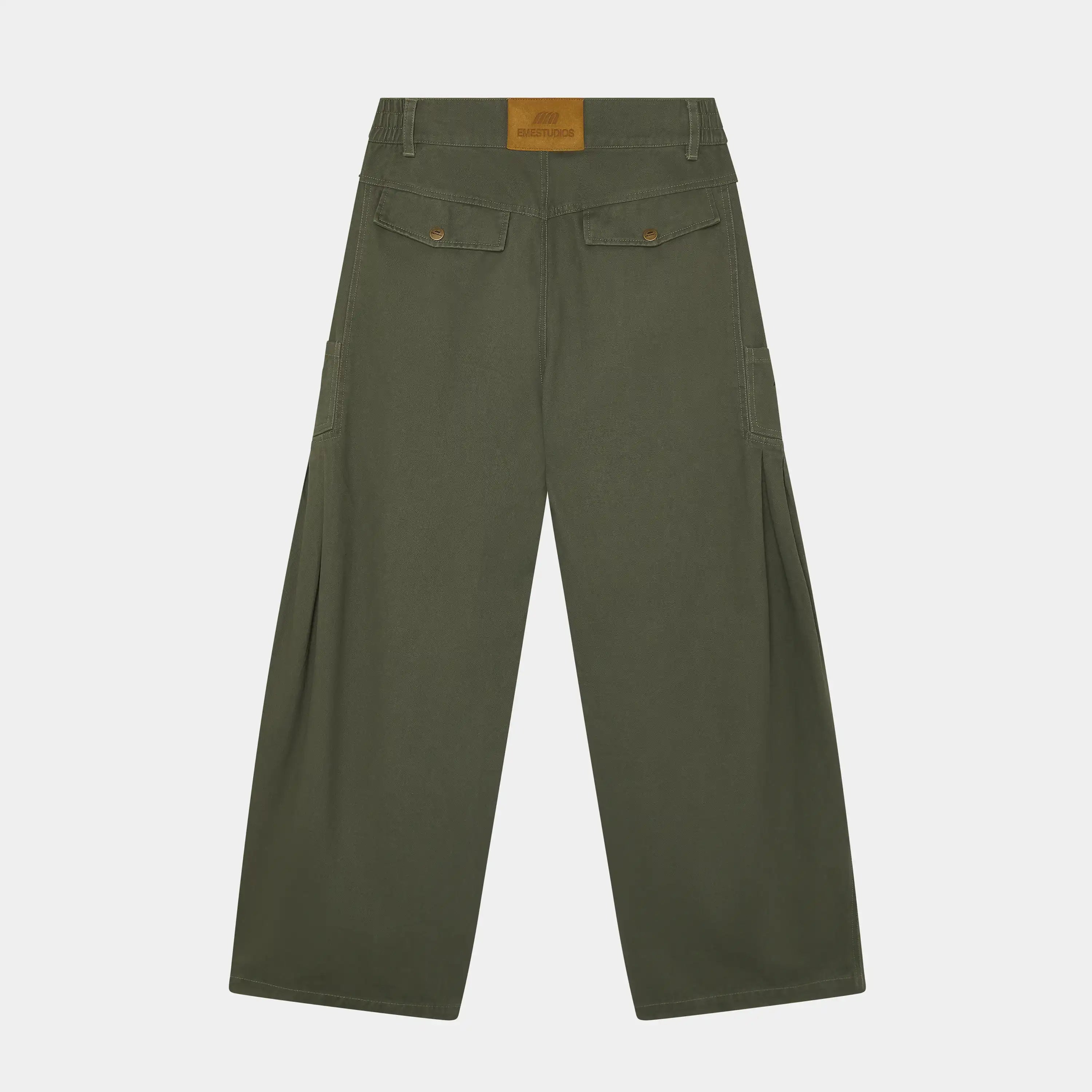 Wheel Olive CB Woman Pants Eme Studios