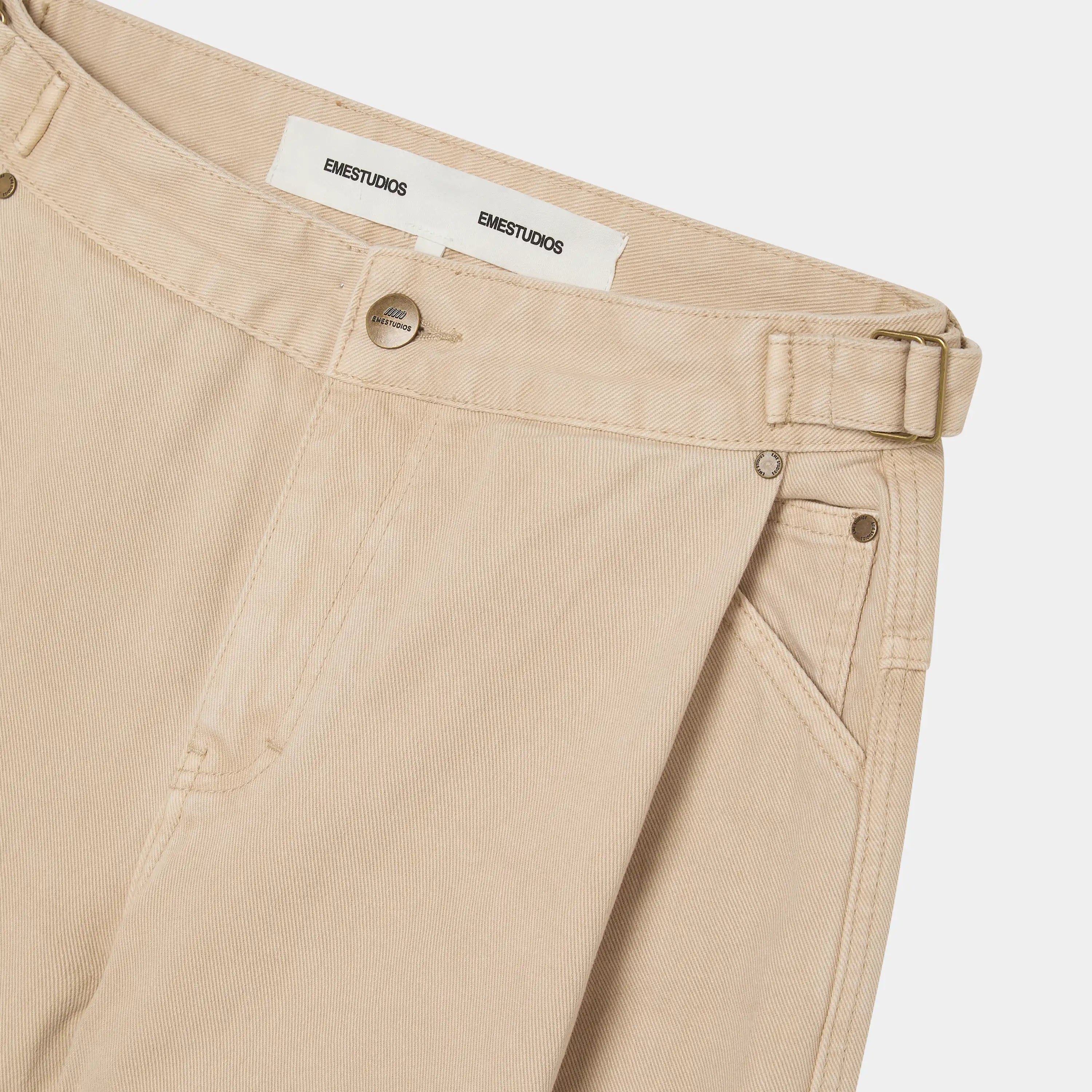 Solan Ivory Pants Woman Pants Eme Studios