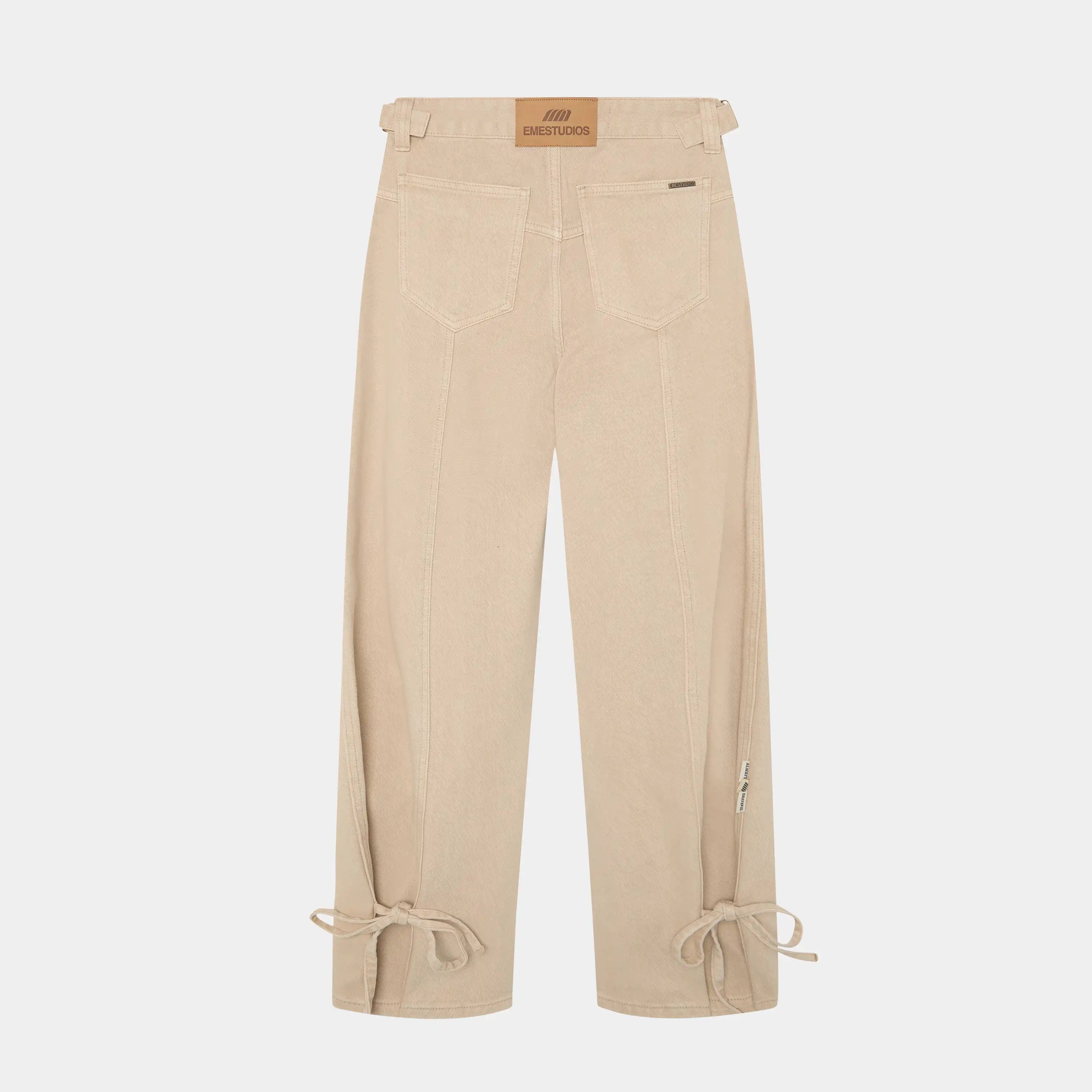 Solan Ivory Pants Woman Pants Eme Studios